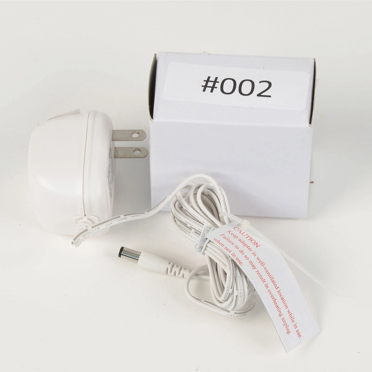 Replacement Adapter 4.5V DC 600mA white female jack