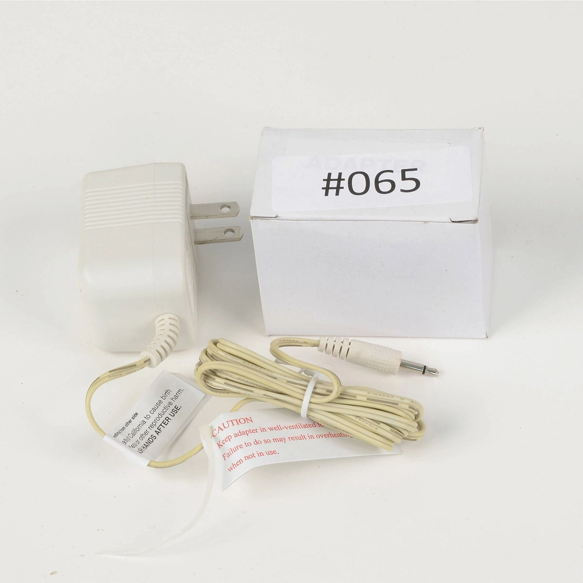 Replacement Adapter 4.5V AC 800mA black male jack
