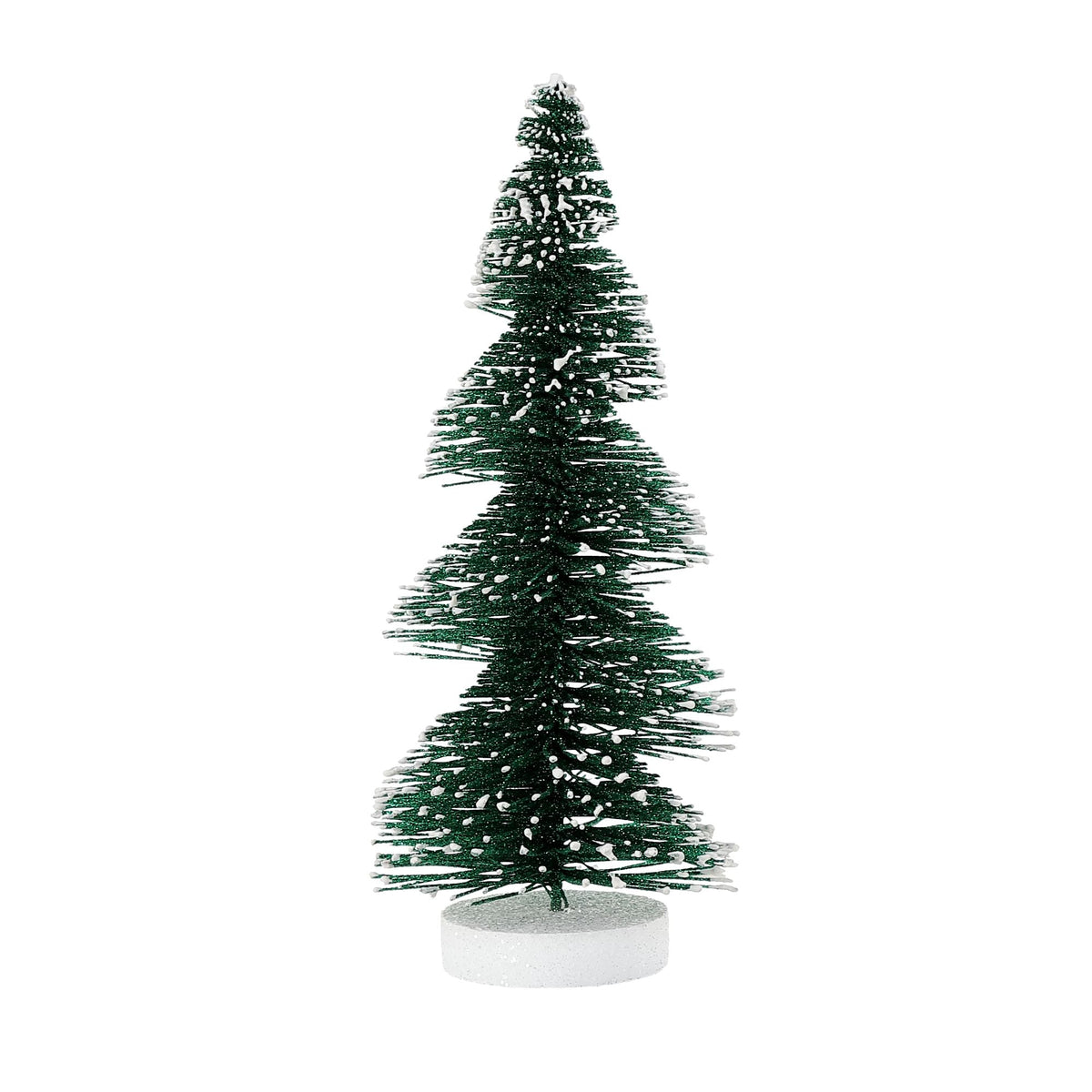 Snowy Spiral Pine Tree