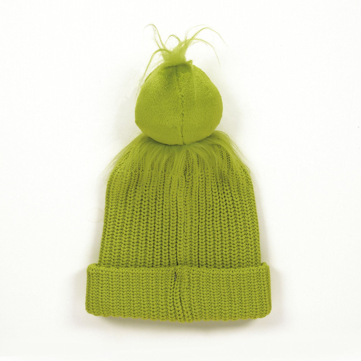 Grinch Pompom Stocking Hat