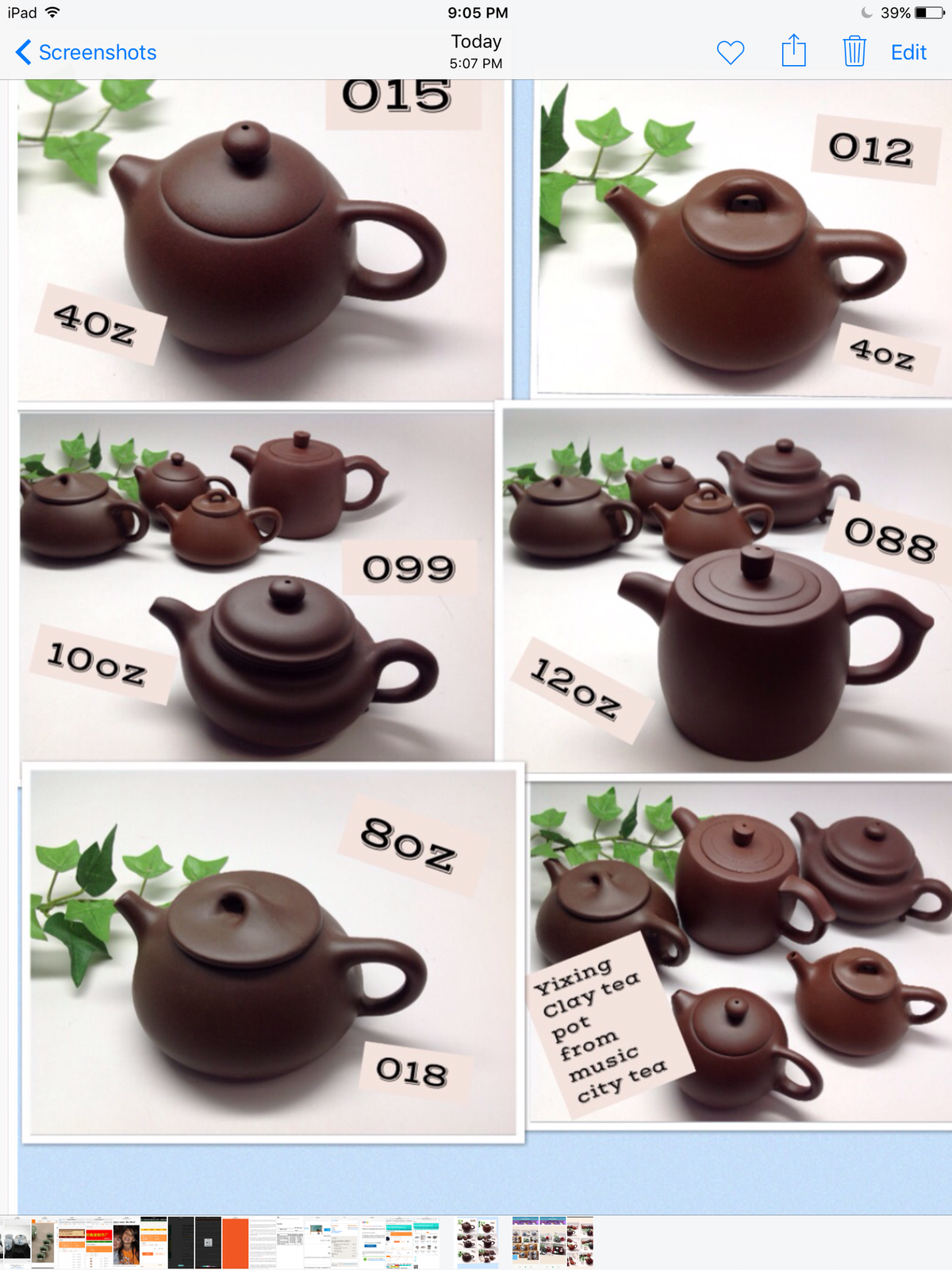 Yixing Tea Pot-#13