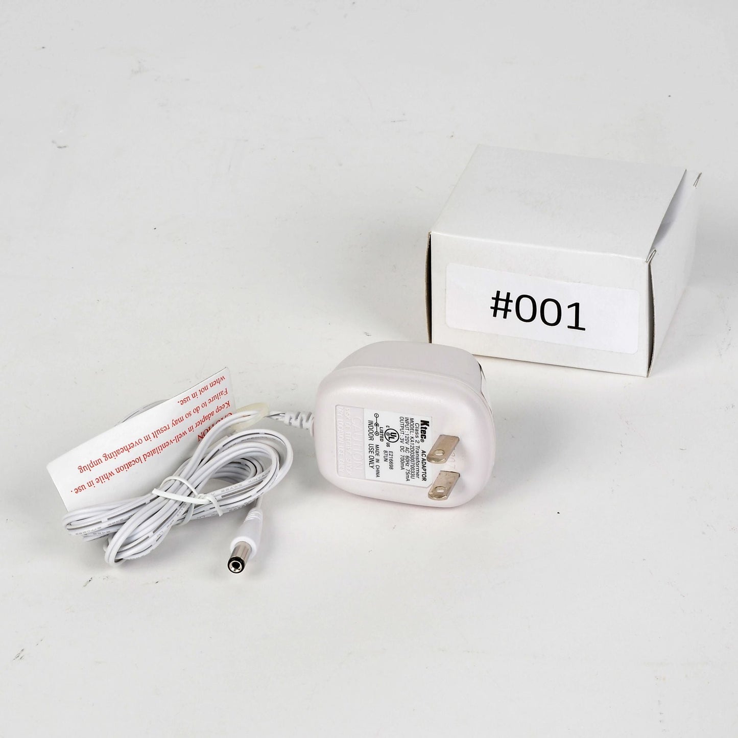 Replacement Adapter 3V DC 700mA  white female jack