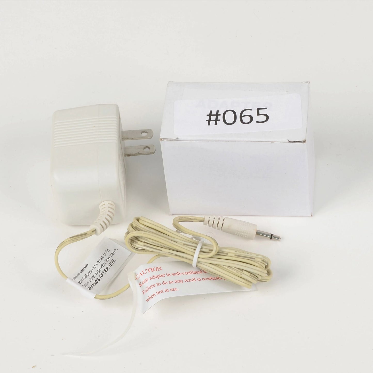 Replacement Adapter 4.5V AC 800mA black male jack