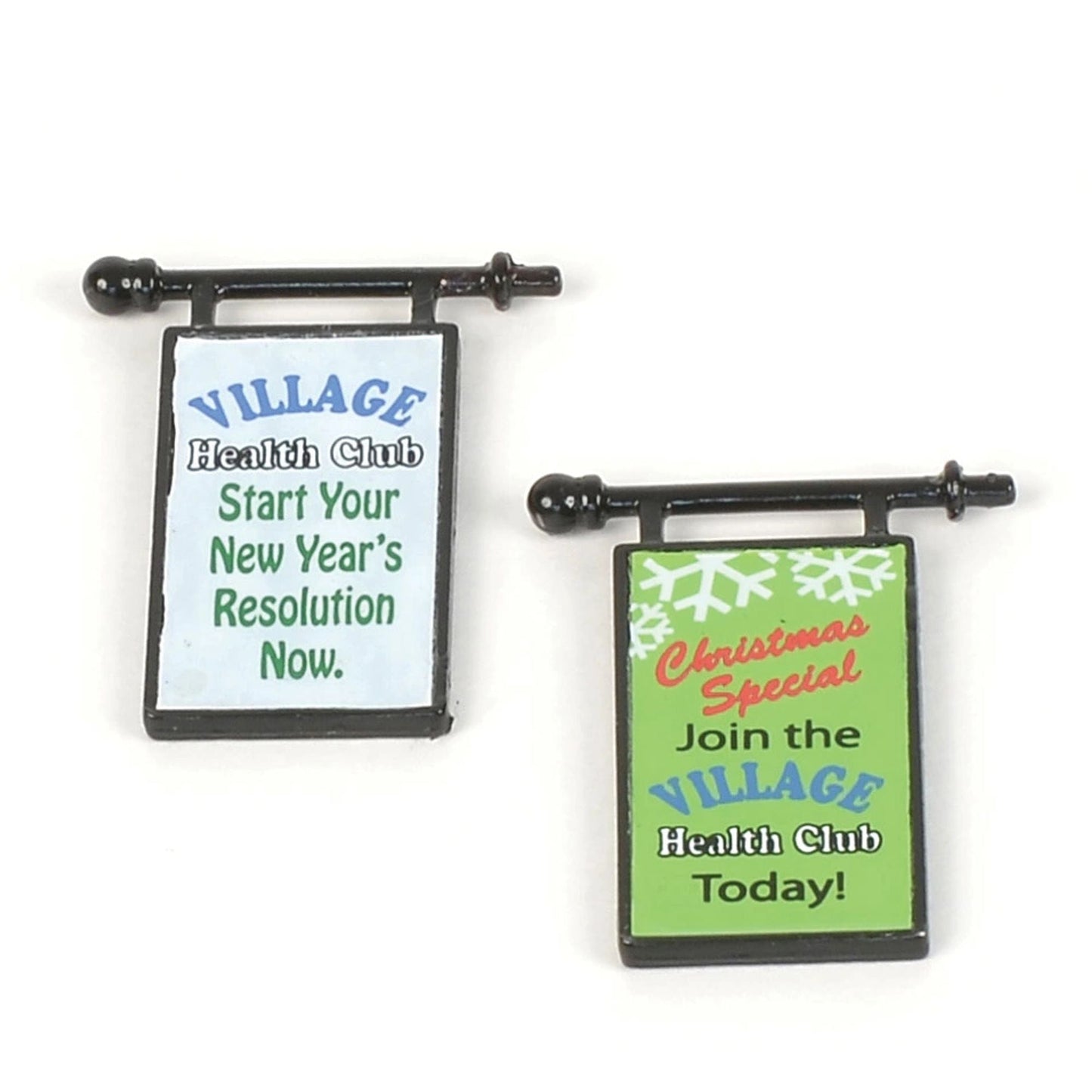 Village Health Club Sign- 2 sided
