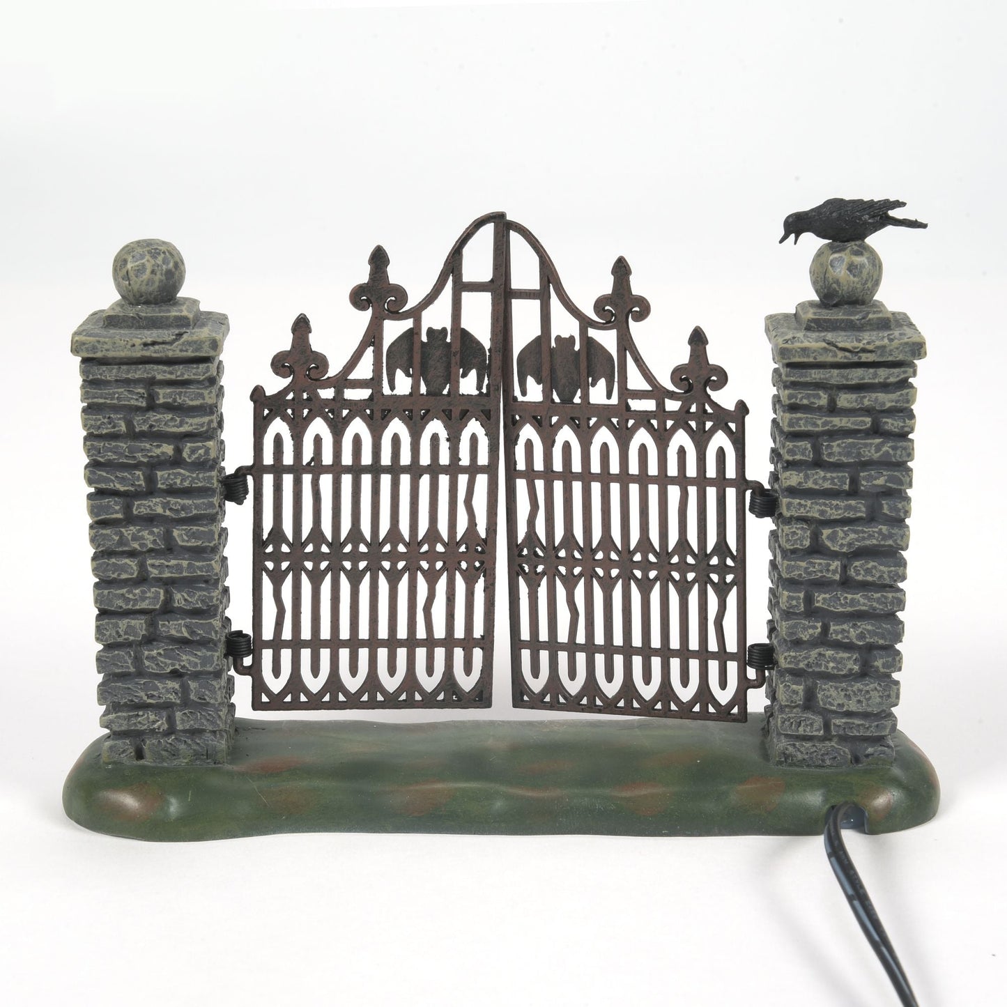 Spooky Wrought Iron Gate