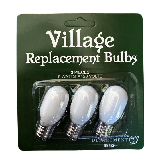 Replacement Light Bulb 120V - Set of 3