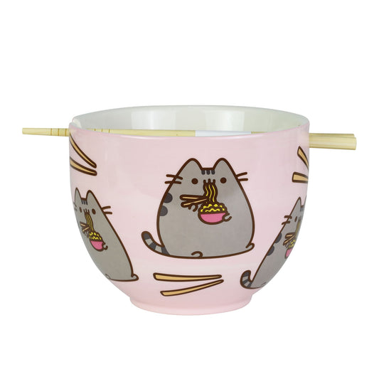 Pusheen Ramen Bowl  chopsticks