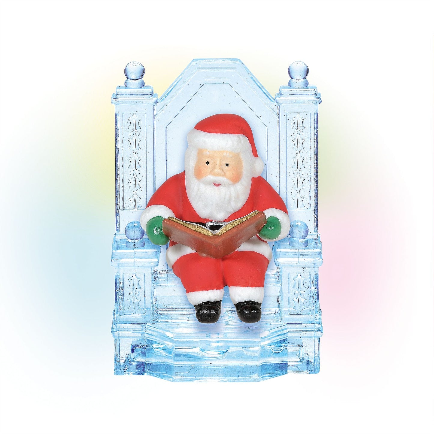 Lit Ice Castle Throne