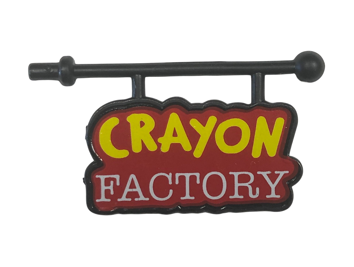 Crayon Factory Sign