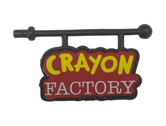 Crayon Factory Sign