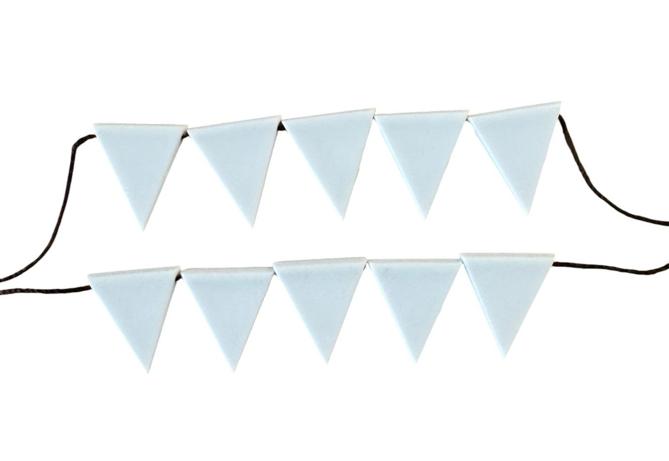 White Plastic Banners