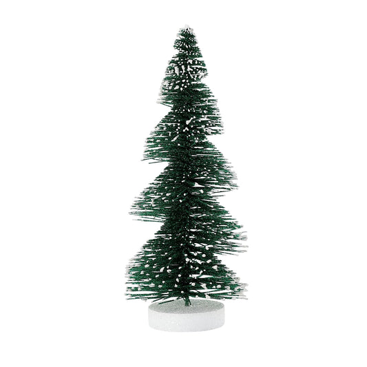 Snowy Spiral Pine Tree