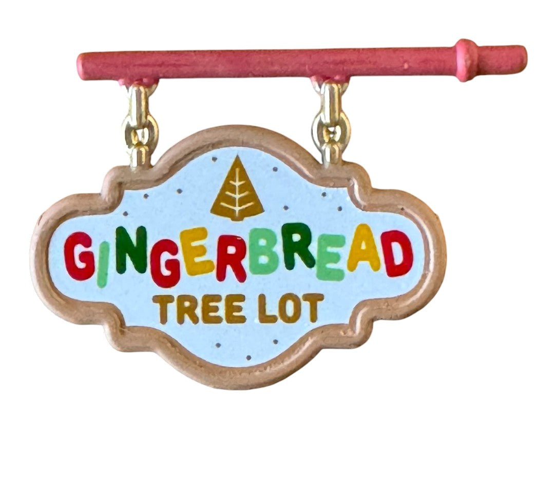 Gingerbread Tree Lot Sign