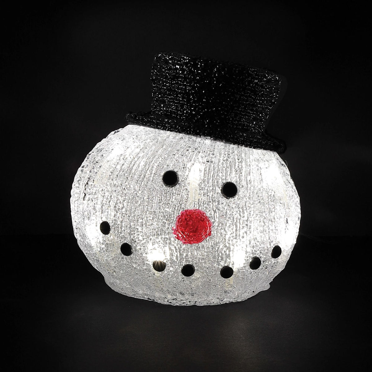 Snowman Head LED Decor