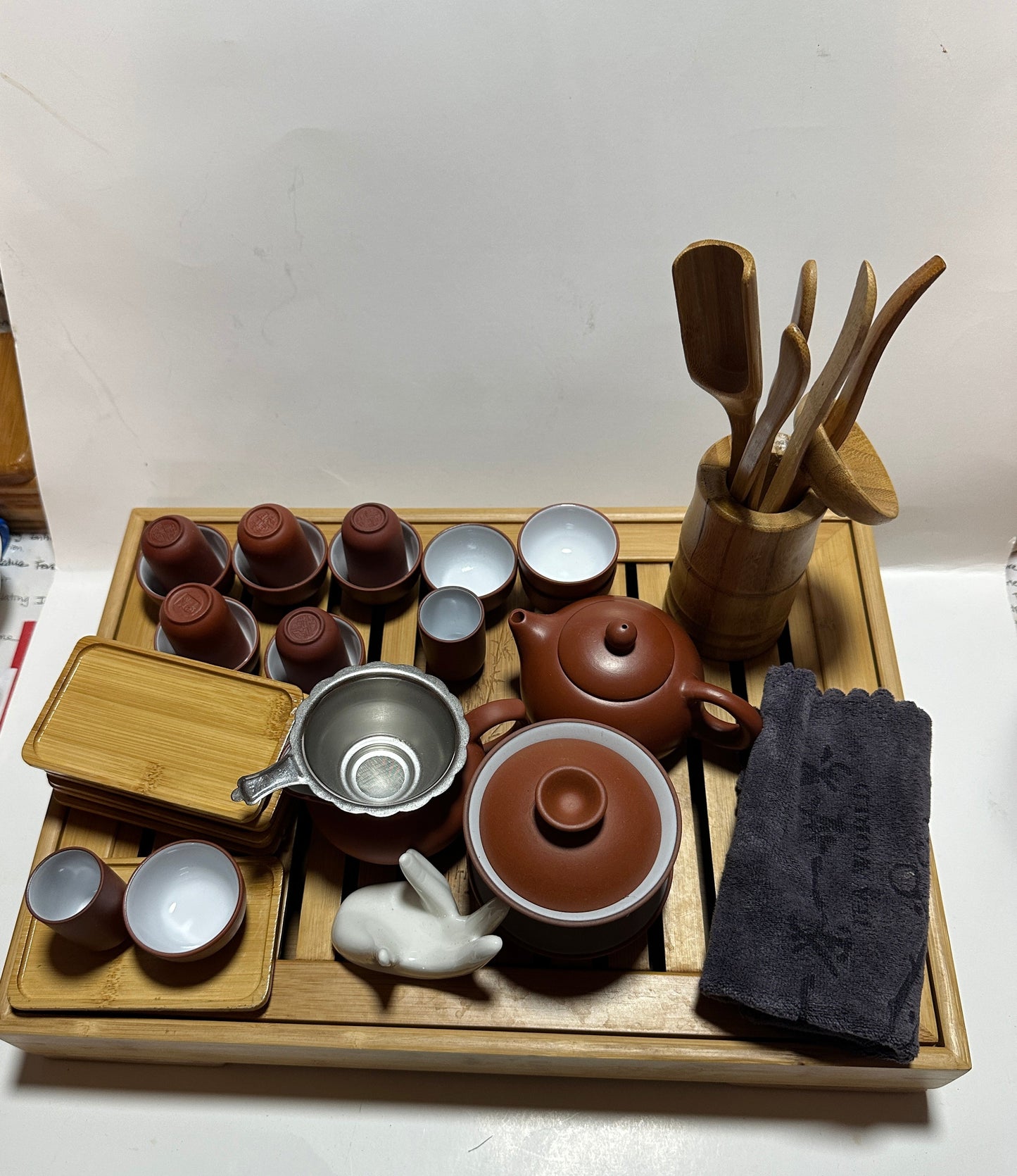 Large Yixing Tea Set #388