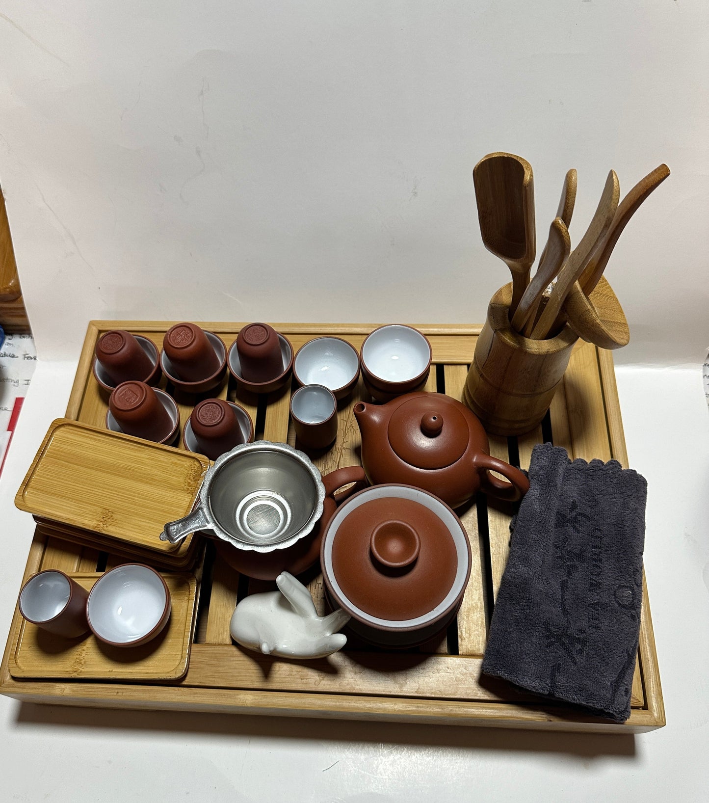 Large Yixing Tea Set #388