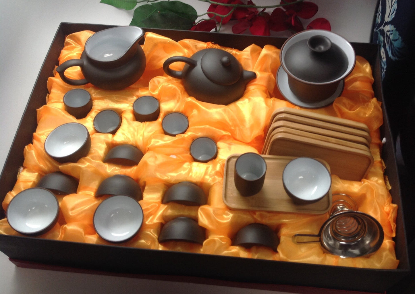 Yixing Clay Tea Set #901 all You need for Chinese Tea ceremony