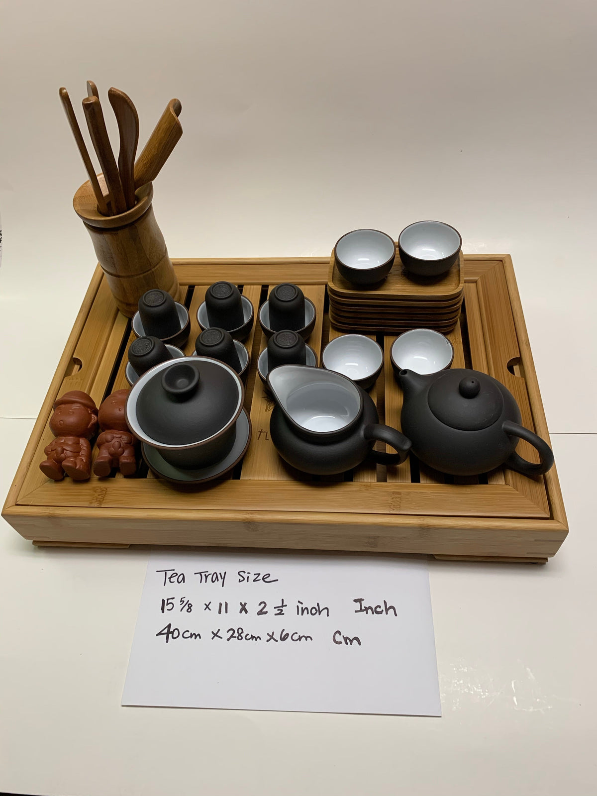 Large Set Yixing  Clay Gong Fu Tea Set-#888